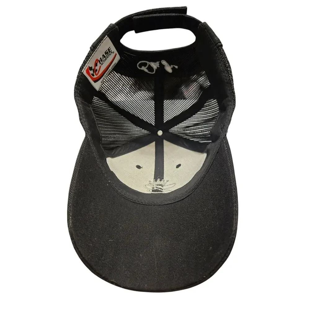 Dale Earnhardt Jr #8 Budweiser Chase Authentics Black Mesh Trucker NASCAR Cap